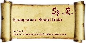 Szappanos Rodelinda névjegykártya